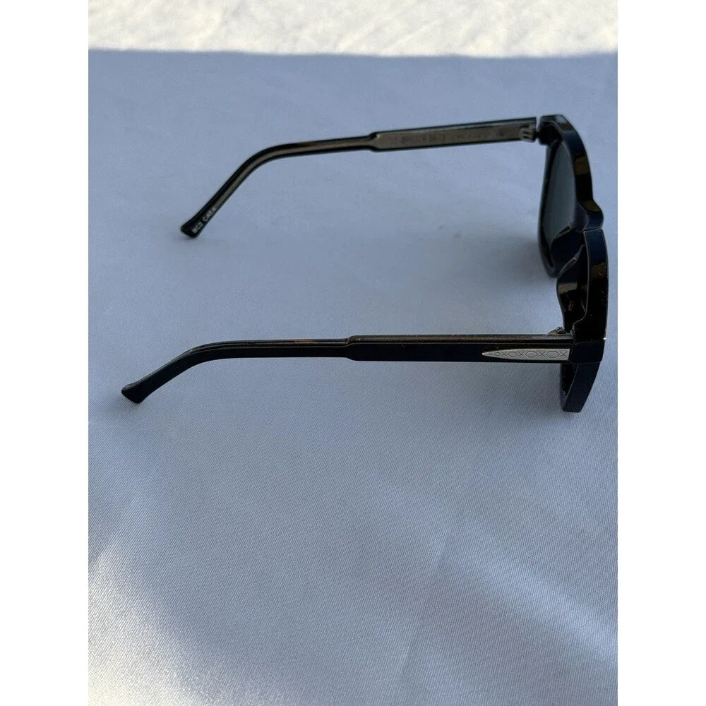 SPITFIRE 'BC2' - BLACK  GREEN SHADES SUNNIES 100% UVA/UVB SAFE LENSES